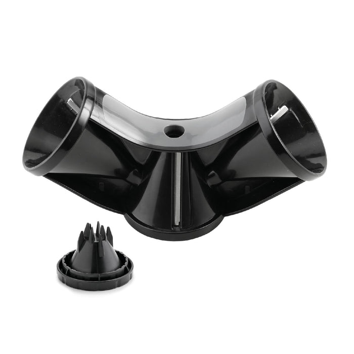 Spiralschneider Triple schwarz