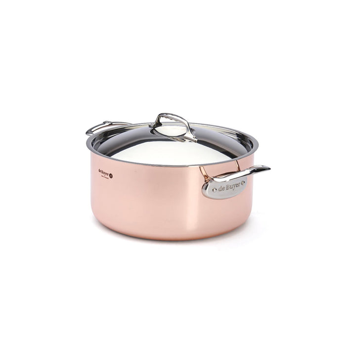De Buyer KOCHTOPF MIT DECKEL PRIMA MATERA Ø 28CM