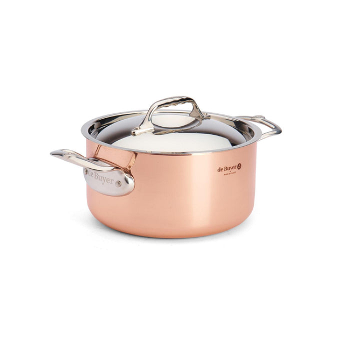 De Buyer KOCHTOPF MIT DECKEL PRIMA MATERA Ø 24CM