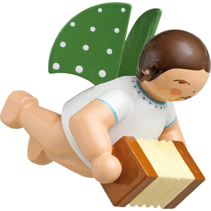 Wendt & Kühn Engel mit Harmonika, schwebend