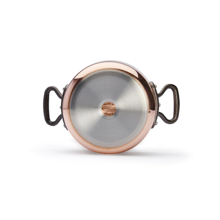 De Buyer KOCHTOPF + DECKEL PRIMA MATERA Gusseisengriffe Ø16