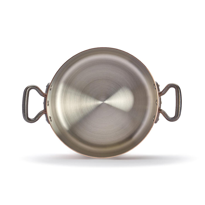 De Buyer KOCHTOPF + DECKEL PRIMA MATERA Gusseisengriffe Ø28