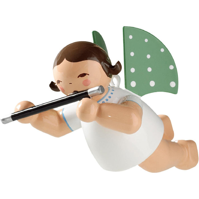 Wendt & Kühn Engel mit Querflöte, schwebend