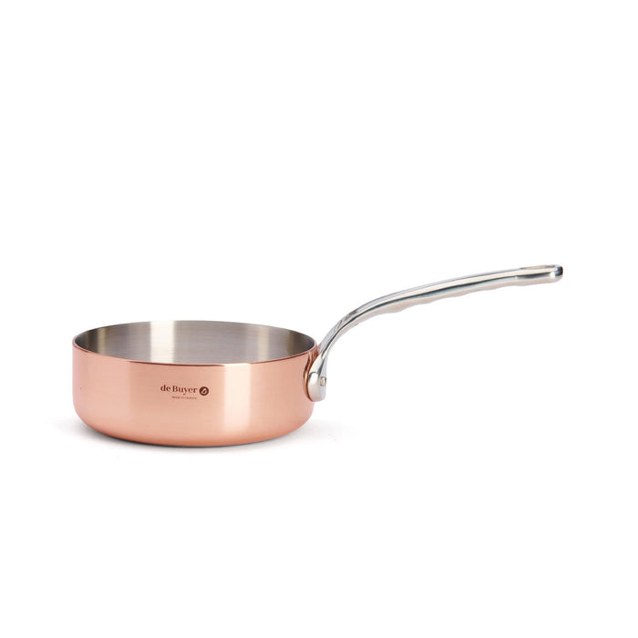 De Buyer GERADE SAUTEUSE/SCHMORPFANNE, INOCUIVRE, Ø16CM