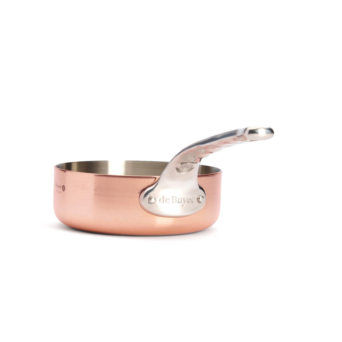 De Buyer GERADE SAUTEUSE/SCHMORPFANNE, INOCUIVRE, Ø16CM