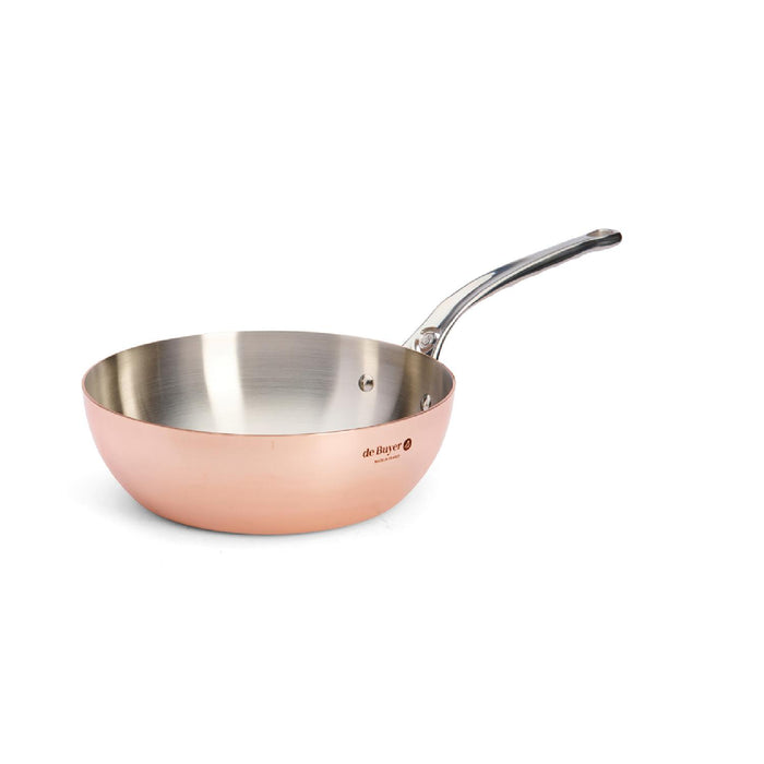 De Buyer KONISCHE SAUTEUSE/SCHMORPFANNE INOCUIVRE Ø24CM