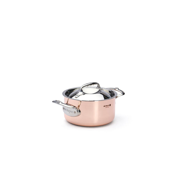 De Buyer KOCHTOPF MIT DECKEL INOCUIVRE Ø16CM