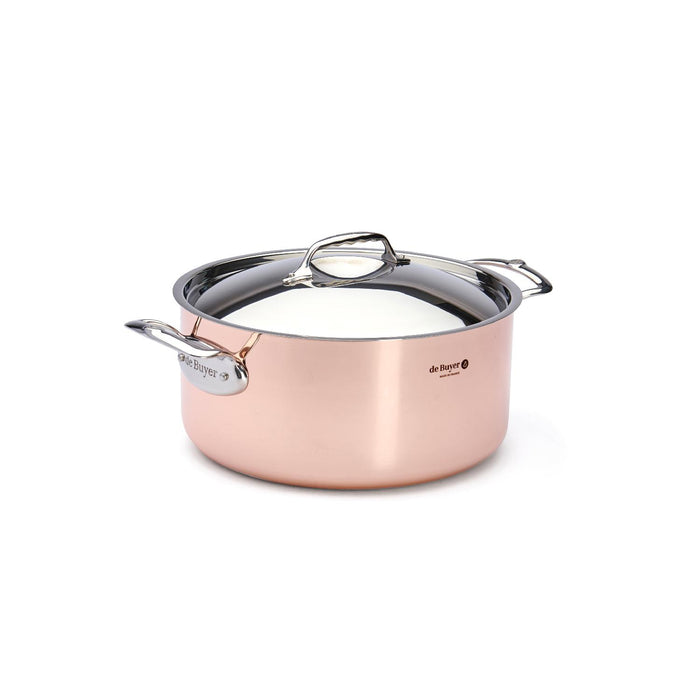 De Buyer KOCHTOPF MIT DECKEL INOCUIVRE Ø28CM