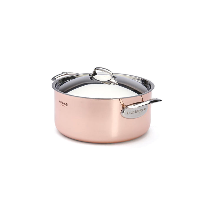 De Buyer KOCHTOPF MIT DECKEL INOCUIVRE Ø28CM