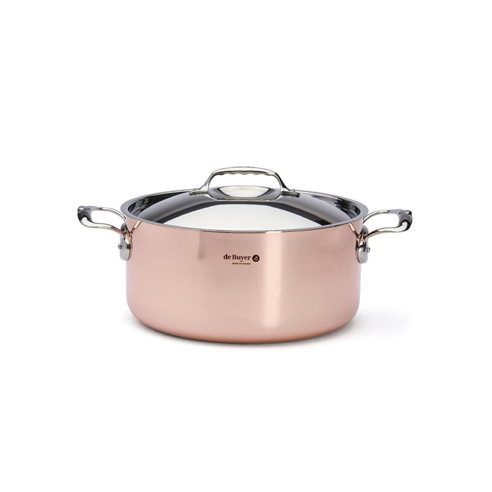 De Buyer KOCHTOPF MIT DECKEL INOCUIVRE Ø28CM
