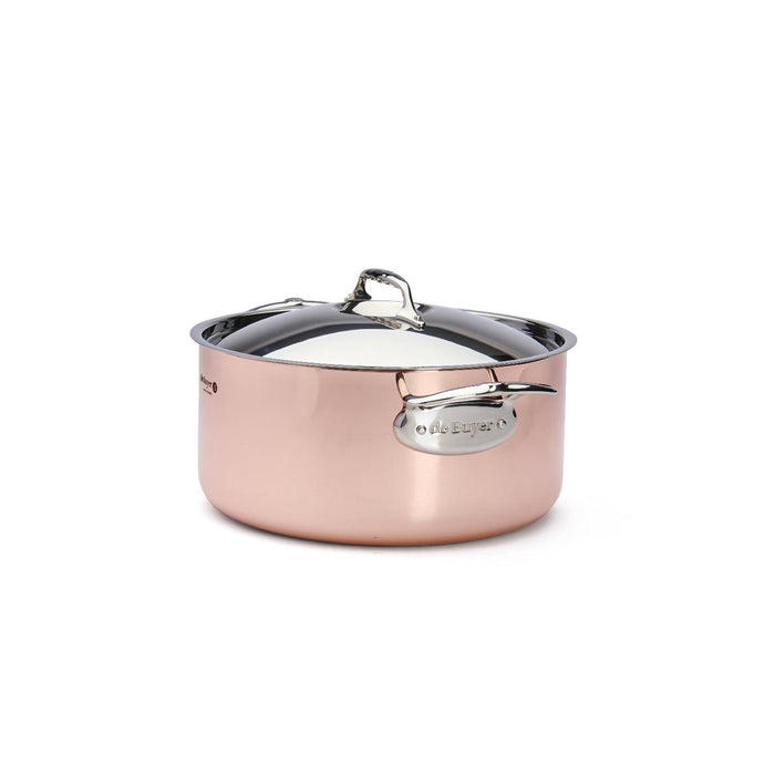 De Buyer KOCHTOPF MIT DECKEL INOCUIVRE Ø28CM