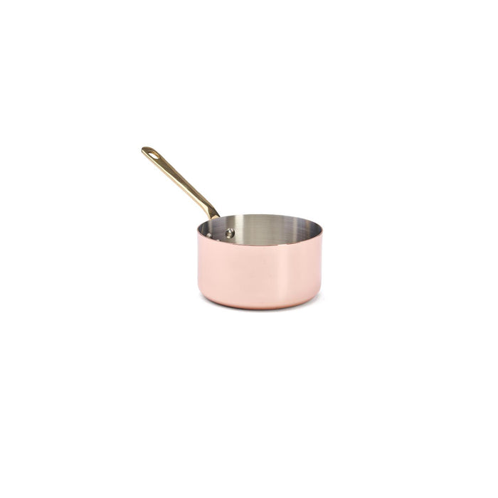 De Buyer STIELKASSEROLLE MIT MESSINGGRIFF Ø12CM INOCUIVRE