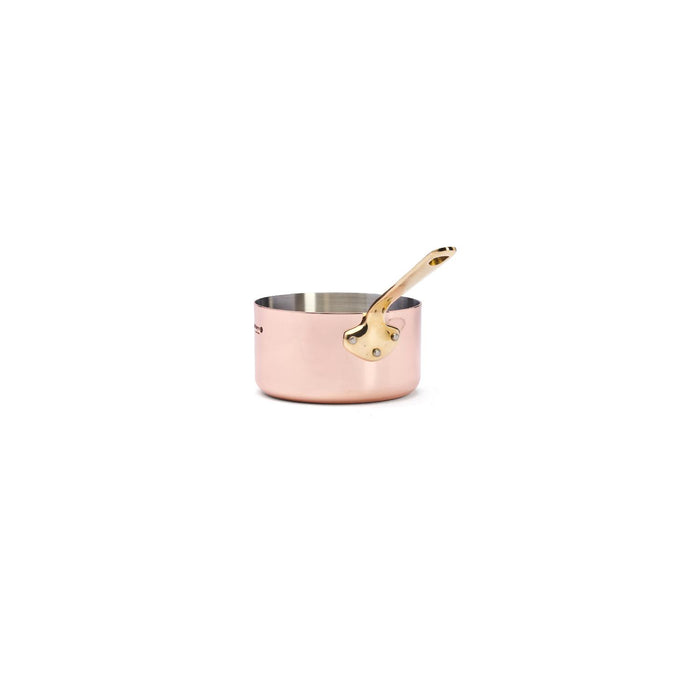 De Buyer STIELKASSEROLLE MIT MESSINGGRIFF Ø12CM INOCUIVRE