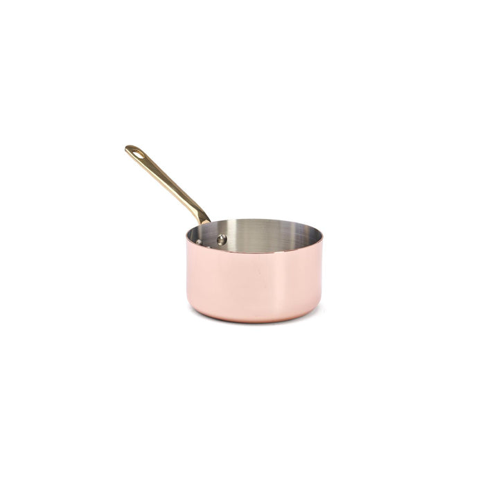 De Buyer STIELKASSEROLLE MIT MESSINGGRIFF Ø14CM INOCUIVRE