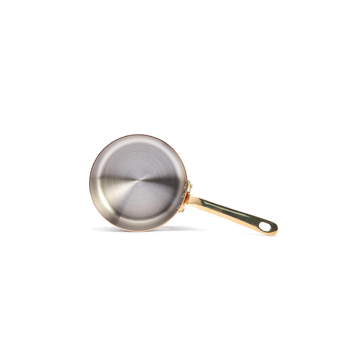 De Buyer STIELKASSEROLLE MIT MESSINGGRIFF Ø14CM INOCUIVRE