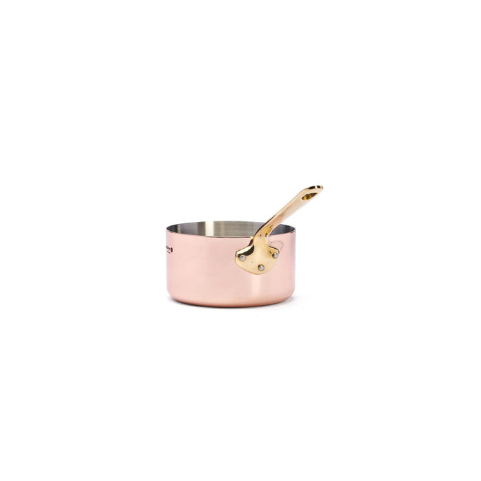 De Buyer STIELKASSEROLLE MIT MESSINGGRIFF Ø14CM INOCUIVRE