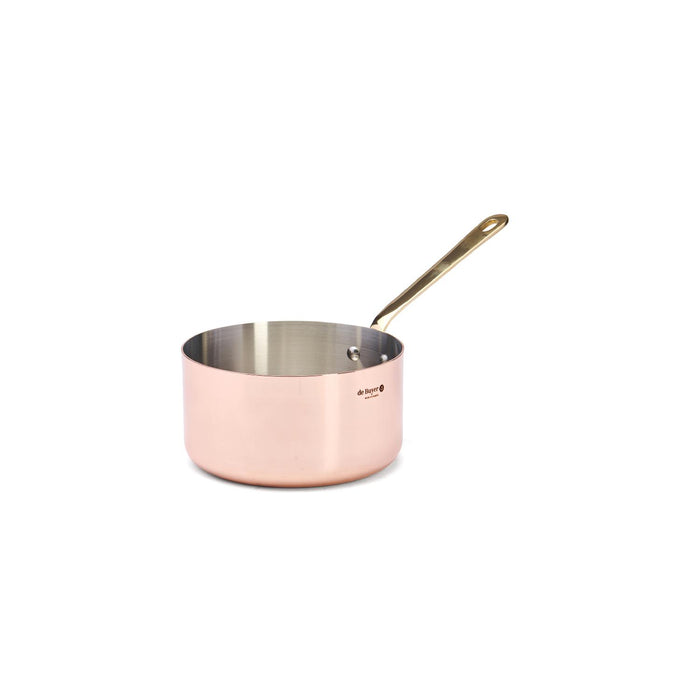 De Buyer STIELKASSEROLLE MIT MESSINGGRIFF Ø18CM INOCUIVRE