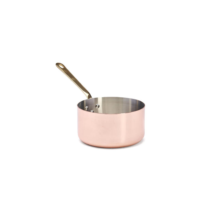 De Buyer STIELKASSEROLLE MIT MESSINGGRIFF Ø18CM INOCUIVRE