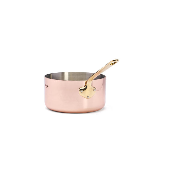 De Buyer STIELKASSEROLLE MIT MESSINGGRIFF Ø20CM INOCUIVRE