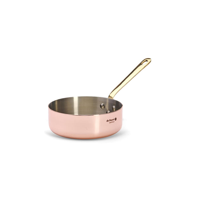 De Buyer SAUTEUSE/SCHMORPFANNE MESSINGGRIFF Ø16 INOCUIVRE