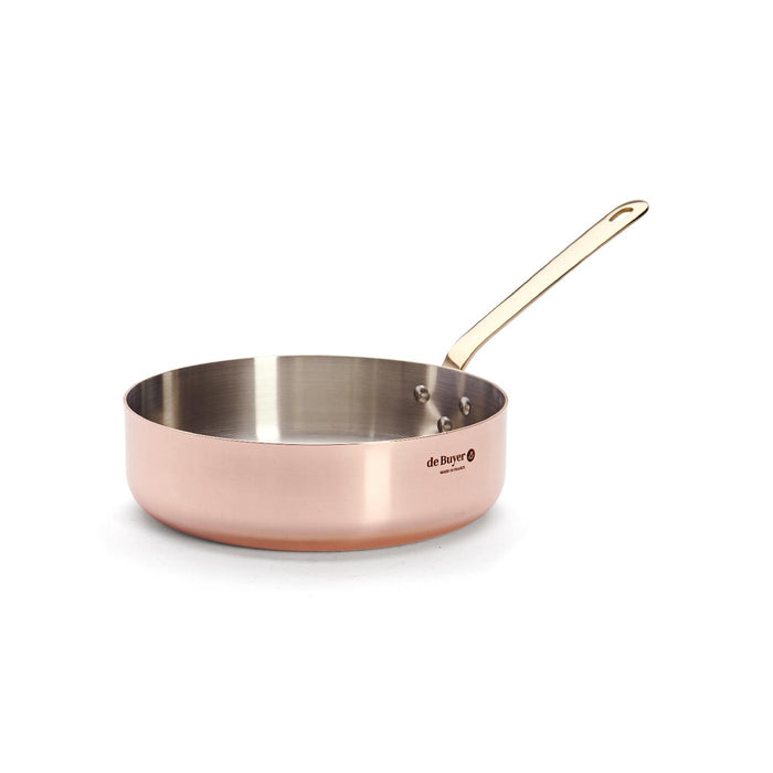 De Buyer SAUTEUSE/SCHMORPFANNE MESSINGGRIFF Ø24 INOCUIVRE