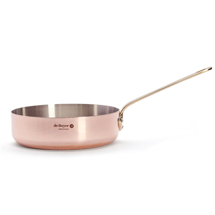 De Buyer SAUTEUSE/SCHMORPFANNE MESSINGGRIFF Ø24 INOCUIVRE