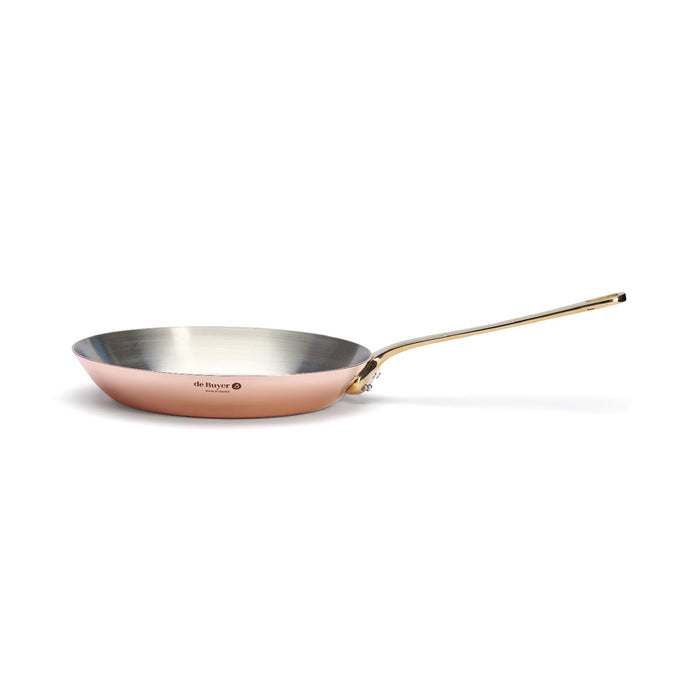 De Buyer BRATPFANNE  MIT MESSINGGRIFF Ø 28CM INOCUIVRE