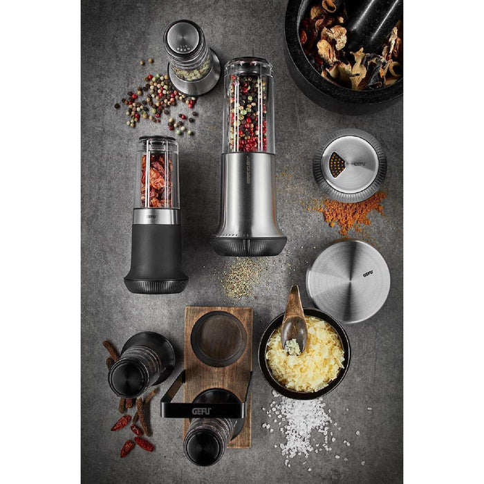 GEFU Salz- und Pfeffermühlen-Set X-PLOSION®, schwarz