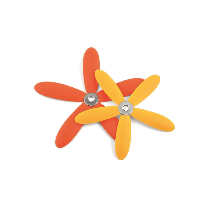 Untersetzer Tulpe orange/gelb