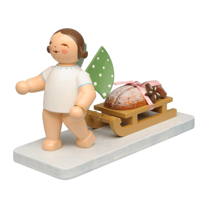 Wendt & Kühn Engel mit Stollen und Lebkuchen