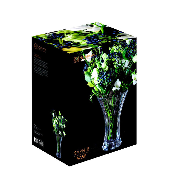 Vase Kristall 80/59 27 cm Saphir