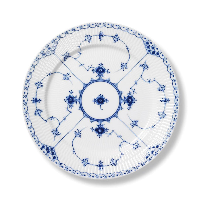 Royal Copenhagen Musselmalet Halbspitze Frühstücksteller - 22 cm