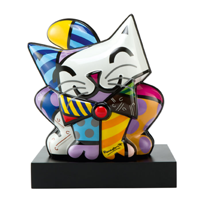 Goebel Romero Britto Blue Cat Figur