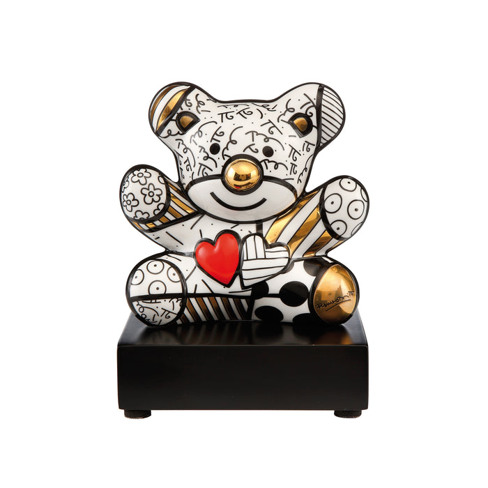 Goebel Romero Britto Golden Truly Yours Figur