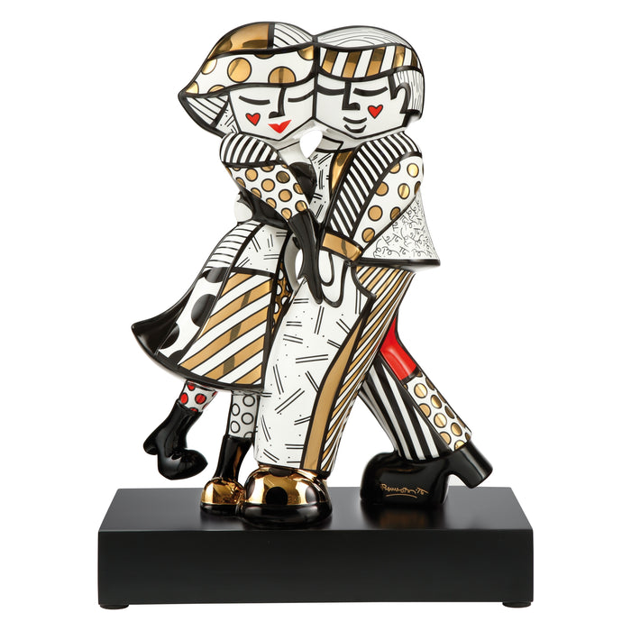 Goebel Romero Britto Golden Cheek to Cheek Figur