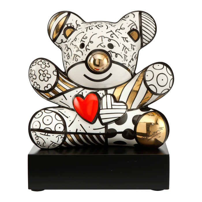Goebel Romero Britto Golden Truly Yours Figur