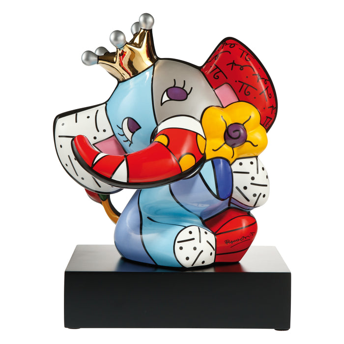 Goebel Romero Britto Spring Elephant Figur