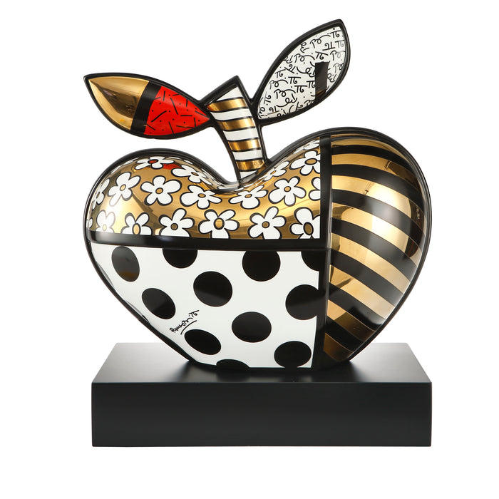 Goebel Romero Britto Golden Big Apple Figur