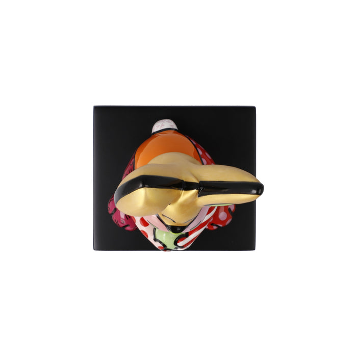 Goebel Romero Britto Orange Rabbit Figur