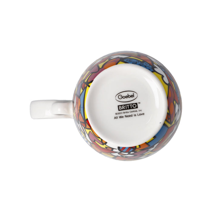 Goebel Romero Britto All We Need is Love Künstlertasse