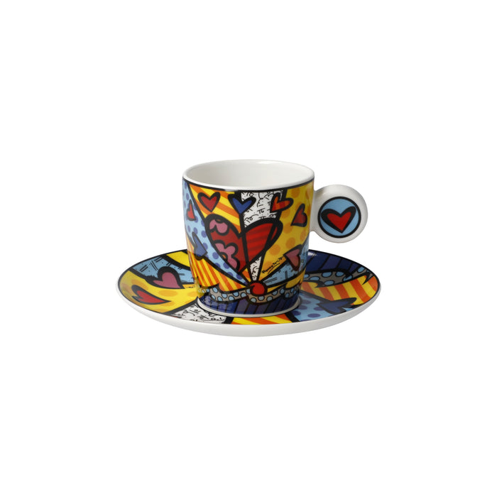 Goebel Romero Britto A New Day Espressotasse