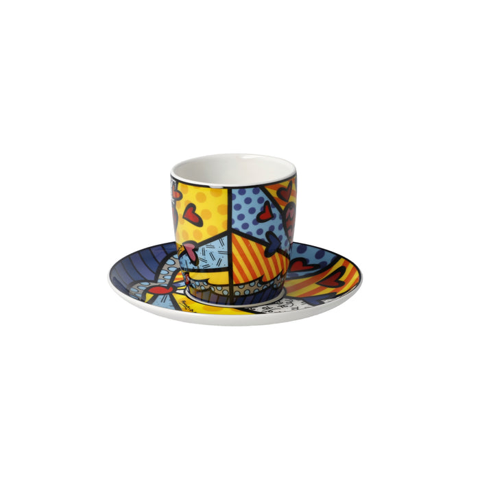 Goebel Romero Britto A New Day Espressotasse