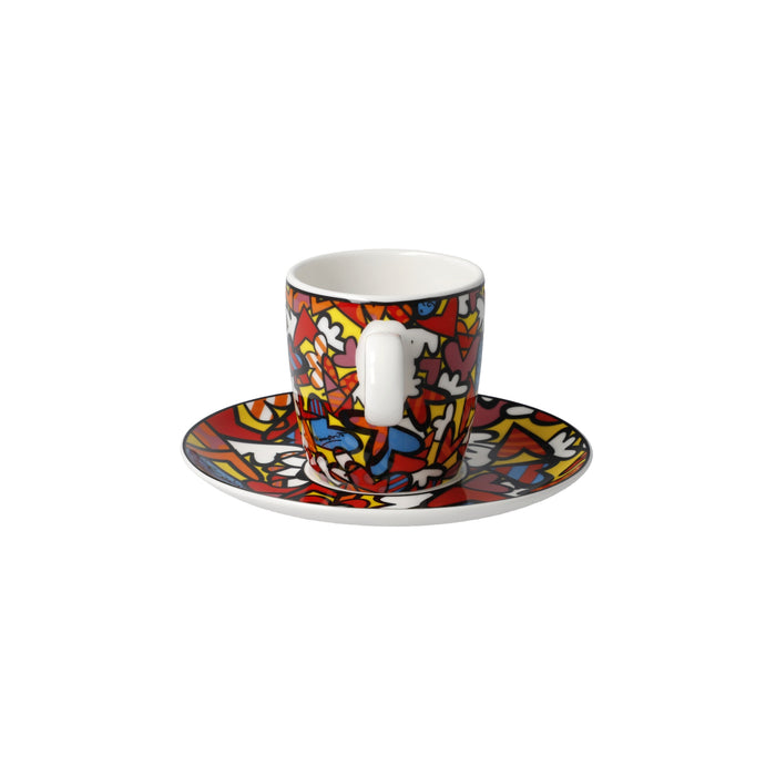 Goebel Romero Britto All We Need is Love Espressotasse