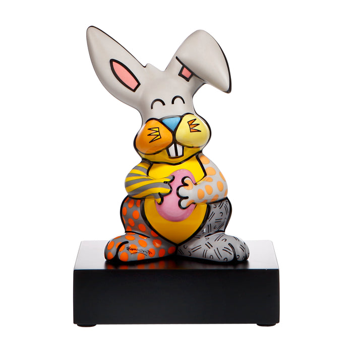 Goebel Romero Britto Grey Rabbit Figur