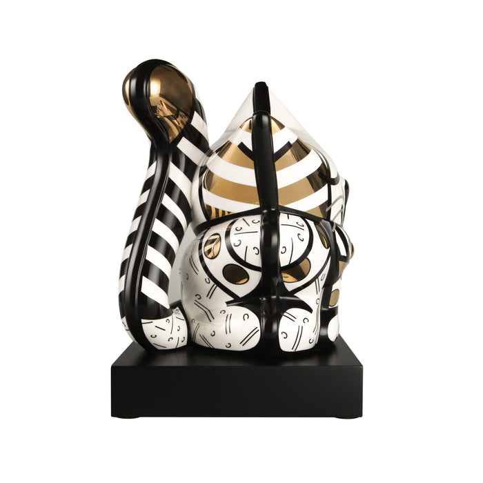 Goebel Romero Britto Golden Cat Figur