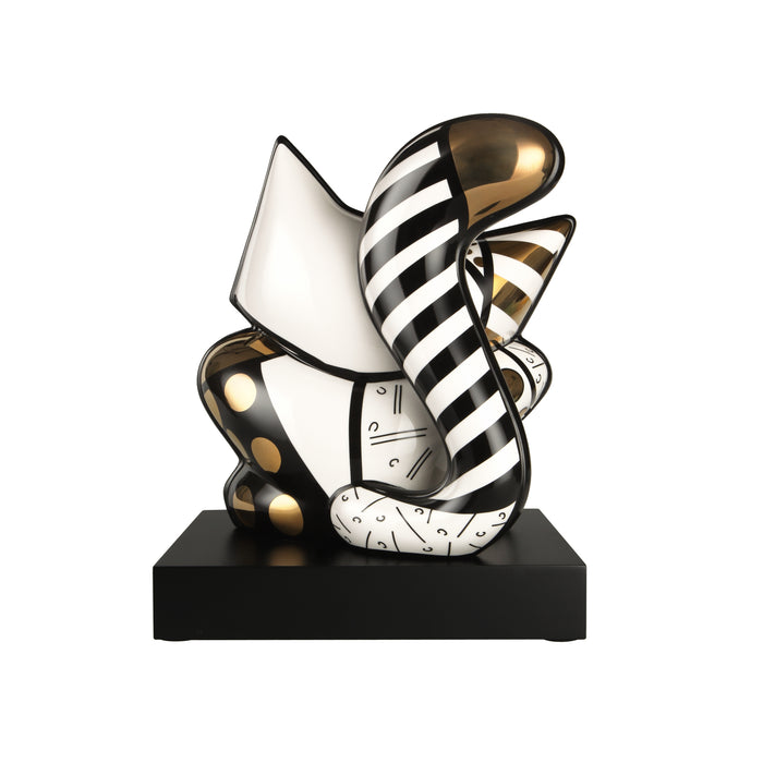 Goebel Romero Britto Golden Cat Figur