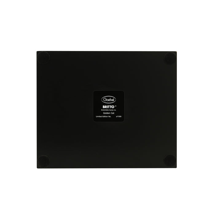 Goebel Romero Britto Golden Cat Figur