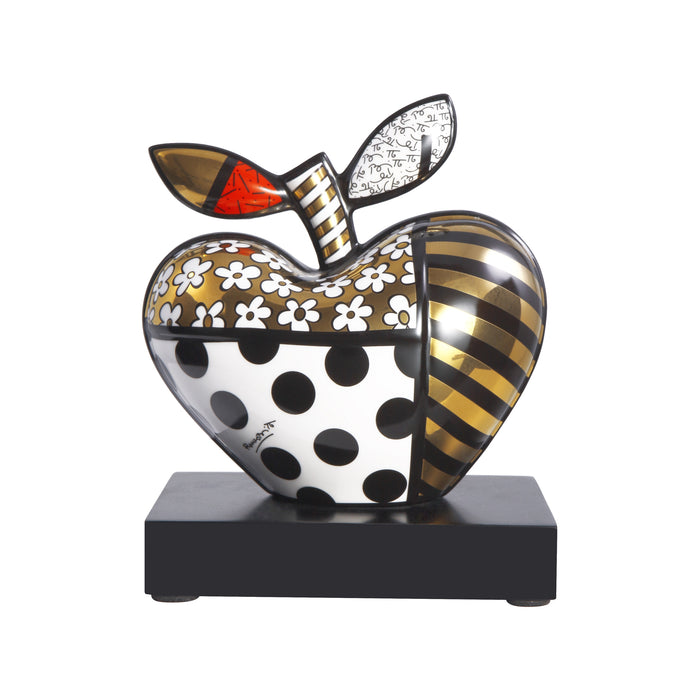 Goebel Romero Britto Golden Big Apple Figur