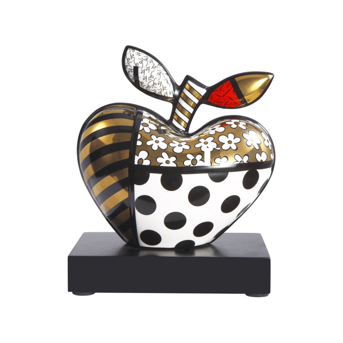 Goebel Romero Britto Golden Big Apple Figur