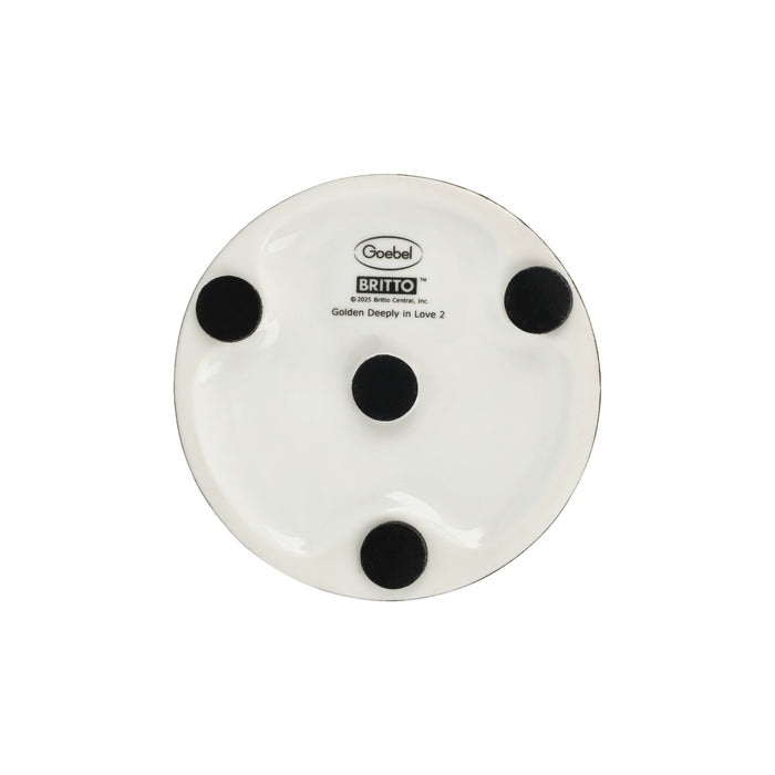 Goebel Romero Britto - Golden Deeply in Love 2 Figur